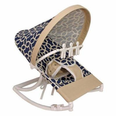 Hoohobbers Pebbles Navy Rocking Infant Rocker Seat