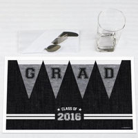 All Star Grad - Graduation Party Placemats - Set of 12
