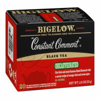 Bigelow Black Tea Decaffeinated Constant Comment, 20 CT (Pack of 6)