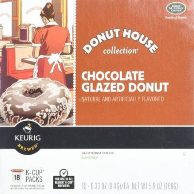 Green Mountain Chocolate Glazed Donut K Cups, 5.9 OZ (Pack of 10)