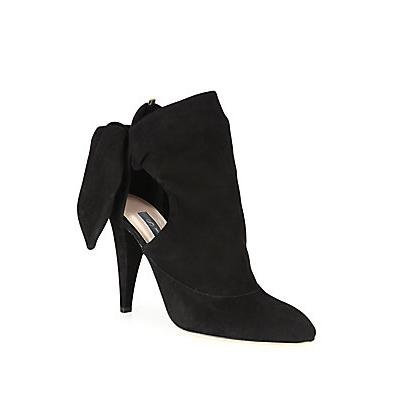 SJP by Sarah Jessica Parker Baton Cutout Suede Booties
