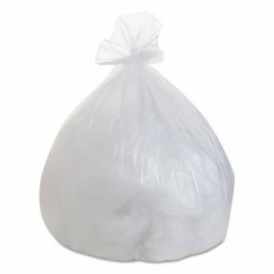 Boardwalk High-Density Can Liners, 40 x 46, 40-45gal, 14mic Equivalent, Natural, 10/Carton BWK 404617