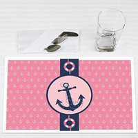 Ahoy - Nautical Girl - Party Placemats - Set of 12