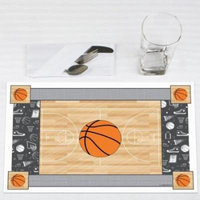 Nothin' But Net - Basketball - Party Placemats - Set of 12
