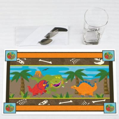 Dinosaur Birthday - Party Placemats - Set of 12