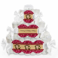 Baby Diaper Cake - Little Cowboy - Western - 3 Tier