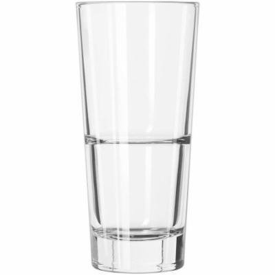Libbey Endeavor Beverage Glass, 14 oz, 12 count