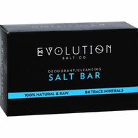 Evolution Salt Crystal Salt Bar - Deodorant Cleansing - 9 oz
