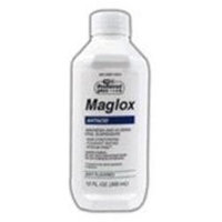 Generic Maalox Maglox Antacid Liquid Relieves Heartburn, Mint Flavor
