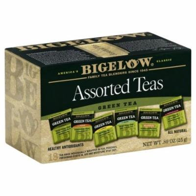 Bigelow Assorted Green Teas, 18 CT (Pack of 6)