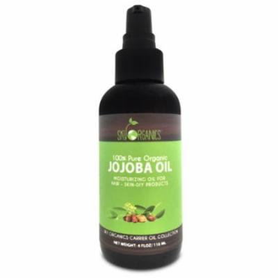 Jojoba Oil By Sky Organics: Unrefined, 100% Pure, Cold-Pressed 4oz