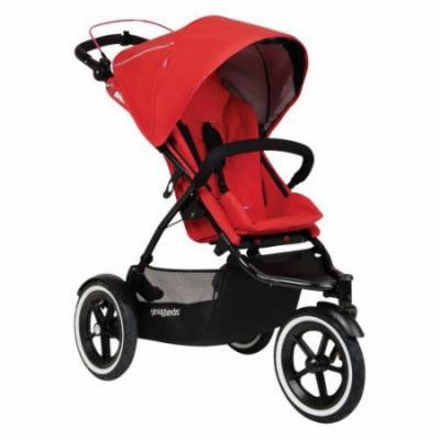 Phil & Teds Sport Inline Stroller - Cherry