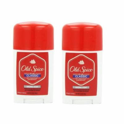 (2 Pack) Old Spice Classic Original Scent Mens Anti-Perspirant & Deodorant -2oz + FREE SHIPPING!