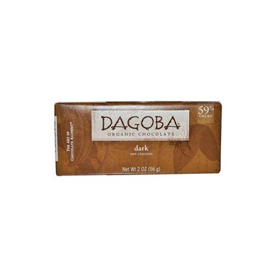 Dagoba Organic Chocolate 25052 Organic Dark Chocolate Bar 59 Percent
