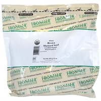 Frontier Mustard Seed Brown Whole Organic - 1 lb
