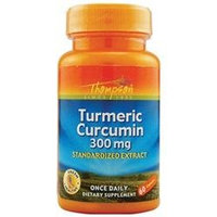 Thompson Nutritional 0660027 Turmeric Curcumin - 300 mg - 60 Capsules