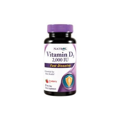 Natrol Vitamin D3 2,000 IU Fast Dissolve