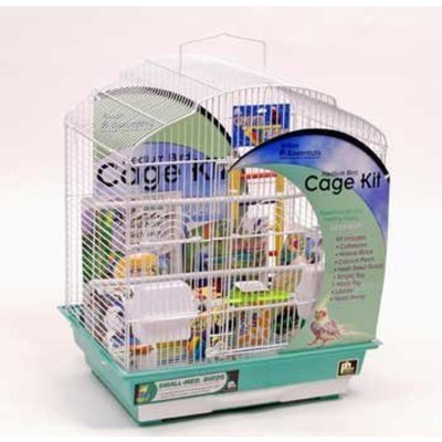 Mojetto Prevue Hendryx 91330 Dometop Cockatiel Bird Cage Starter Kit
