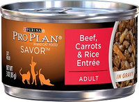 PRO PLAN® SAVOR® ADULT Beef, Carrots & Rice Entree In Gravy