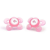 Chicco 0+ Month 2 Pack Comfort Shield Orthodontic Pacifier - Pink