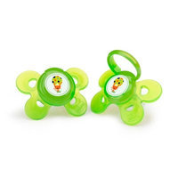 Chicco 12+ Month 2 Pack Comfort Shield Orthodontic Pacifier - Neutral