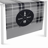 Milestone Happy Birthday - Dashingly Aged to Perfection - Party Table Runner - 24