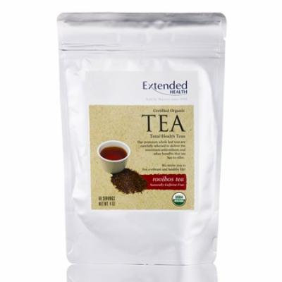 Organic Rooibos Tea (Caffeine-Free) - 60 Servings (4 oz) by Extended Health