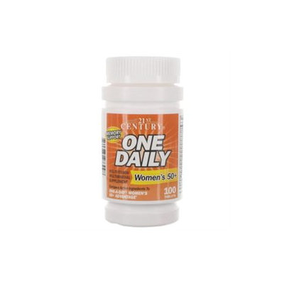 21st Century Healthcare One Daily 50+ Women's, 100 Tablets, 21st Century Health Care