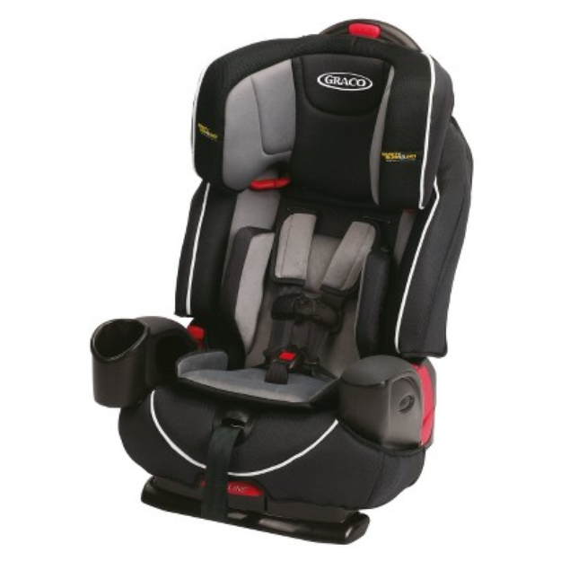 Graco Nautilus 3-in-1 Car Seat with Safety Surround - Black