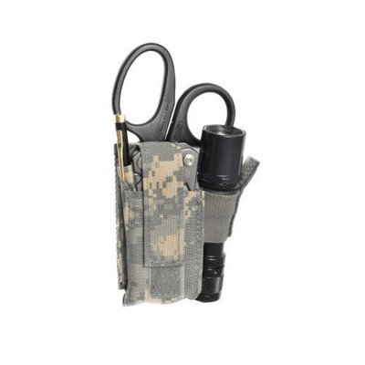 Raine, Inc. Raine MOLLE Mini Light/Knife/Scissor Pouch, ACU