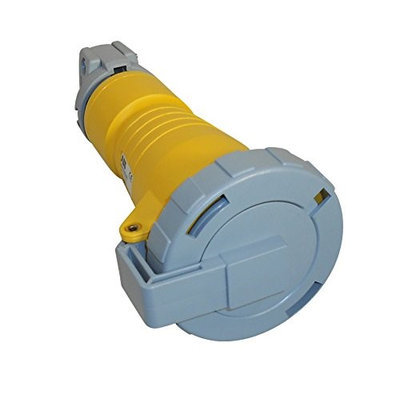 Thomas & Betts ABB Russelstoll ABB330C4W IEC Connector 30A 2 Pole 3 Wire 125V Pin & Sleeve