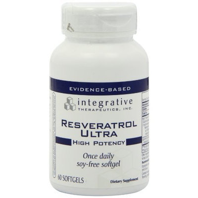 Integrative Therapeutic's Integrative Therapeutics Resveratrol High Potency, 60 Softgels