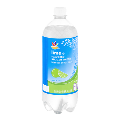 Ahold Flavored Seltzer Water Lime