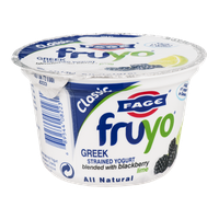 Fage Fruyo Greek Strained Yogurt with Blackberry Lime