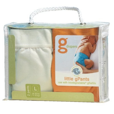 Gdiapers Little Gpant 2pk Large ( 4x2 PK)
