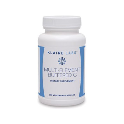 Klaire Labs, Multi-Element Buffered C 250 Vegetarian Capsules