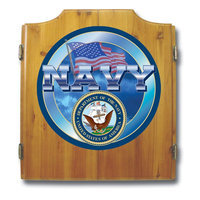 Trademark Global Games Trademark Global US Navy Dart Cabinet Set