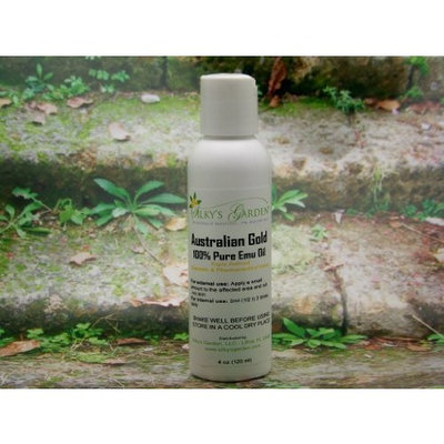 Silky's Garden Australian Gold Emu Oil - Pure Emu Oil (4 oz)