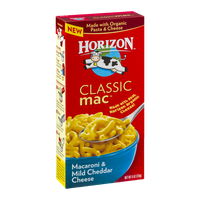 Horizon Classic Macaroni & Mild Cheddar Cheese