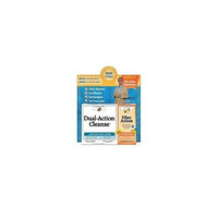 Dual Action Cleanse w/ Digestion Optimizer -210 ct.This two part program detoxifies and cleanses your digestive system providing a flatter abdomen, less bloating, and a light, clean feeling. As seen on TV. Club pack with free Digestive Helper liquid soft-gel.