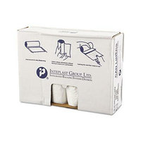 Inteplast Group Integrated Bagging Systems IBSVALH4048N12 Natural Can Liners
