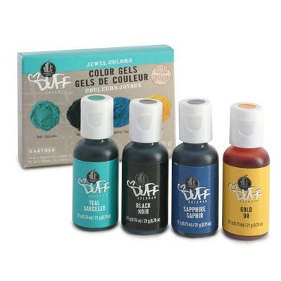 Duff Goldman by Gartner Studios Food Color Paste (Set of 4), Jewel, 3-Ounce (Pack of 3)