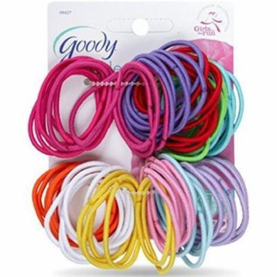 Goody - Ouchless No Metal Gentle Elastics #09427,Assorted Colors,2 Pk of 72x
