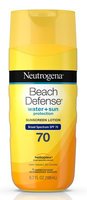 Neutrogena® Beach Defense® Water + Sun Protection Sunscreen Lotion Broad Spectrum Spf 70