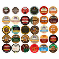 Mix Coffee, Hot Cocoa and Tea Single Serve cups For Keurig K Cup Brewer Variety Pack Sampler, 30 count
