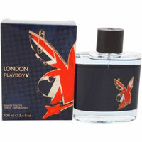 Playboy London Eau de Toilette Spray for Men, 3.4 fl oz