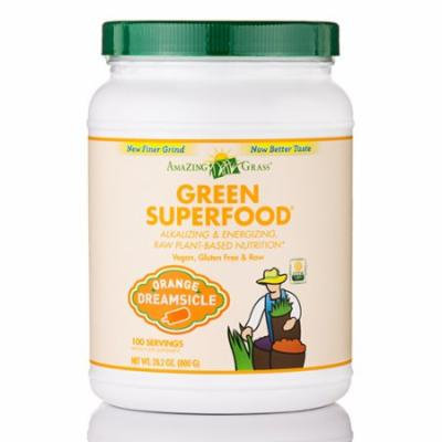 Green SuperFood� Orange Dreamsicle Powder - 100 Servings (28.2 oz / 800 Grams) b