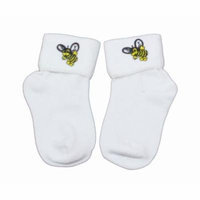 Greatlookz Bumblebee Bobby Socks Perfect for the Buzzy Kid in Infant Girls Sizes
