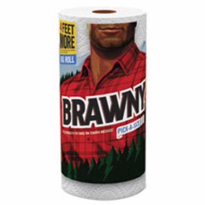 Pick-A-Size Perforated Roll Towel, 2-Ply, 11 x 5 2/5, White, 104/Roll,