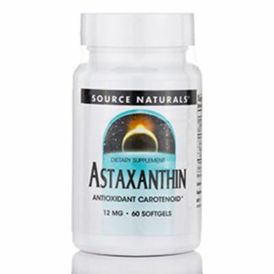 Astaxanthin 12 mg - 60 Softgels by Source Naturals
